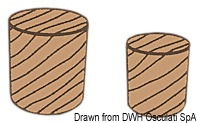 Tappo ARC in legno teak