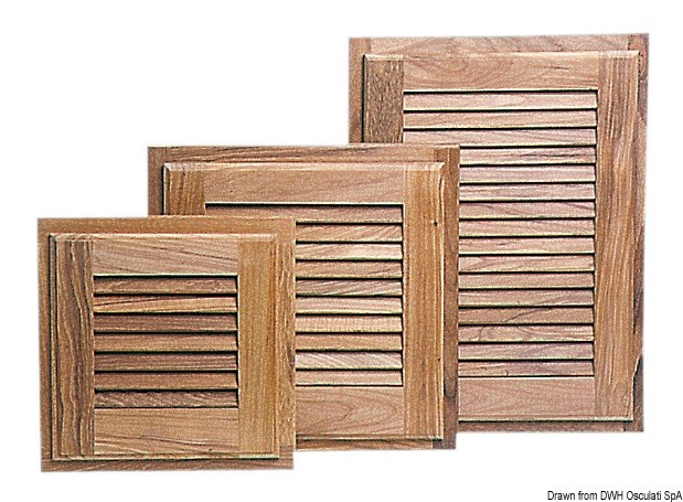 Antina a persianetta ARC complete di telaio