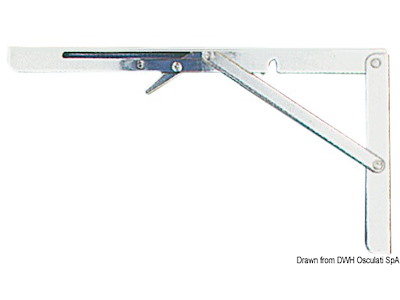 Bracci inox supporto tavolo 