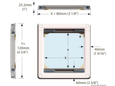 Tenda oscurante e zanzariera a plissé DOMETIC SkyScreen Pleated – installate in superficie