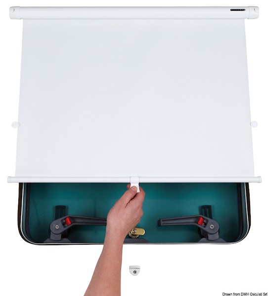 Tenda avvolgibile a rullo DOMETIC Skyshade Cabinshade per boccaporti e finestre