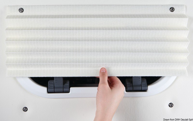 Tenda a plissé DOMETIC SkySol Pleatedshade per oblò e finestrini