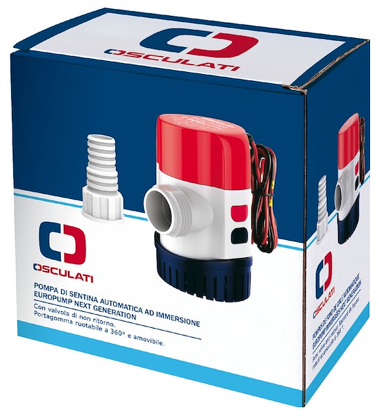 Pompa di sentina SuperFlow automatica ad immersione