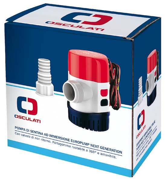 Pompa di sentina automatica ad immersione Europump Next Generation