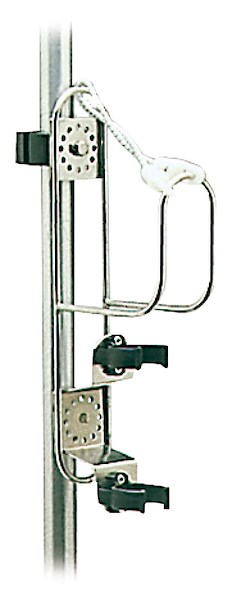 Staffa in Acciaio Inox porta salvagente