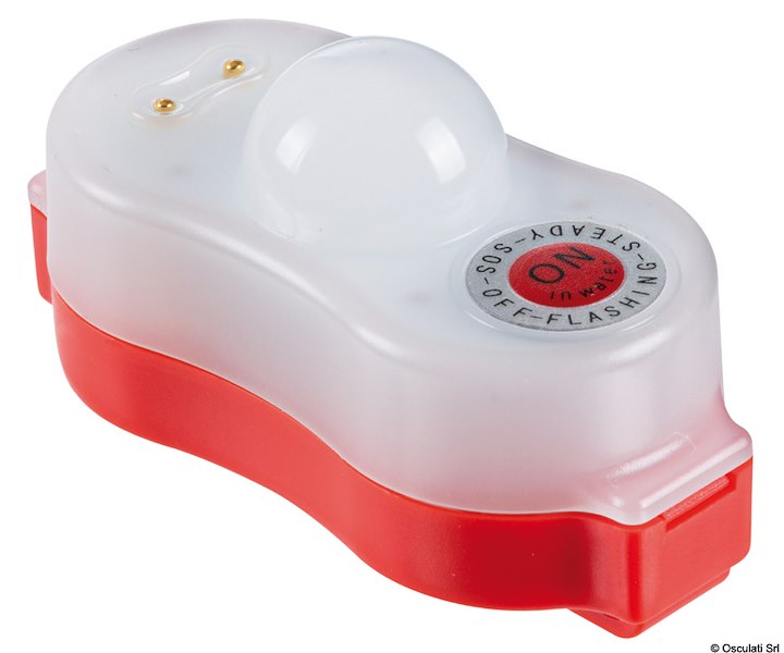 Segnalatore elettronico automatico per cinture di salvataggio