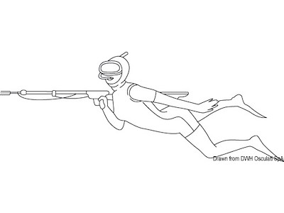 Treccia di ricambio per fucili sub