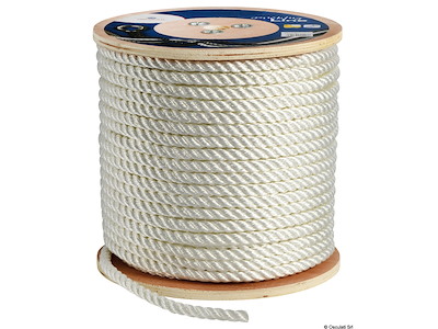 Cima in poliestere ritorto a 3 capi ad alta tenacità