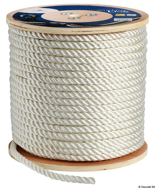 Cima in poliestere ritorto a 3 capi ad alta tenacità