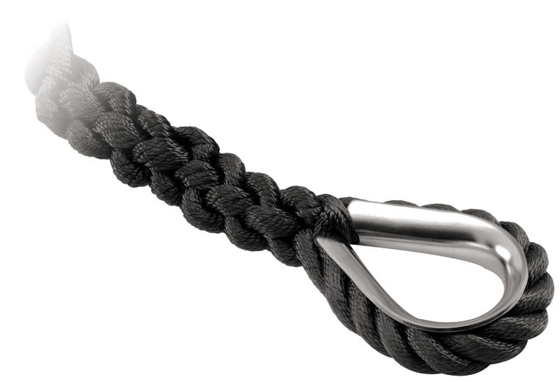 Cima ormeggio 3 capi impiombata con redancia