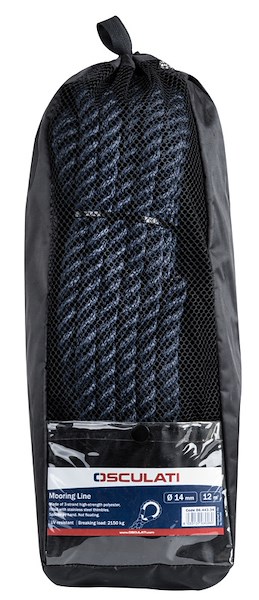 Cima ormeggio 3 capi impiombata con redancia