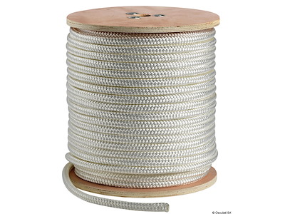 Doppia treccia, 16 fusi da Ø mm 5 a 16, 24 fusi da Ø mm 18 a 24, in morbido poliestere ad alta tenacità