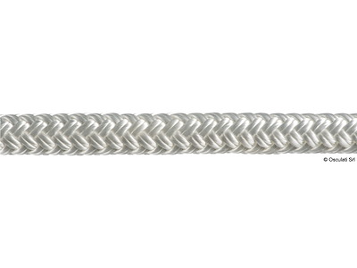 Doppia treccia, 16 fusi da Ø mm 5 a 16, 24 fusi da Ø mm 18 a 24, in morbido poliestere ad alta tenacità