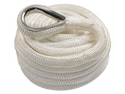 Cima ormeggio doppia treccia impiombata con redancia