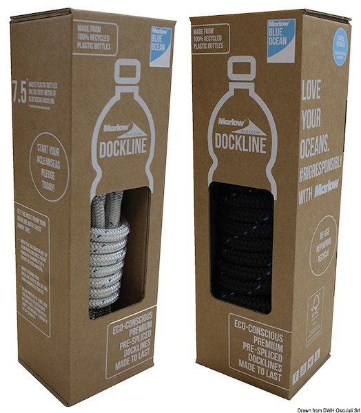 Cima MARLOW da ormeggio - Blue Ocean