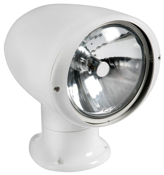Faro elettrocomandato Mega con bulbo stagno Sealed Beam da 7”