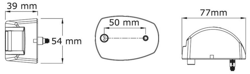 Luci di via Mouse a LED fino a 20 m