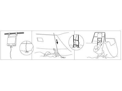 Scaletta di emergenza in accordo con ISO 15085