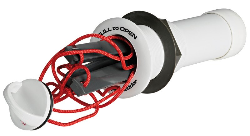 Scaletta di emergenza ad incasso a 3 gradini