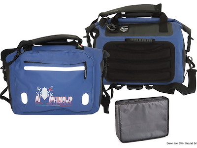 Tracolla Amphibious Compass 17 l blu 