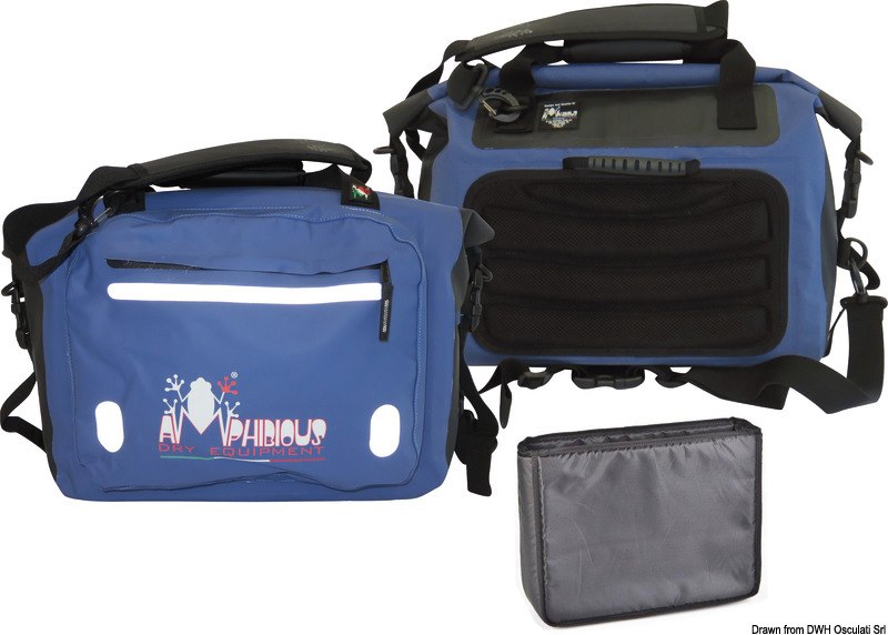 Tracolla Amphibious Compass 17 l blu 