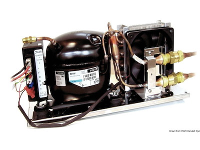 Gruppo refrigerante Isotherm con evaporatore 
