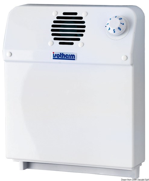 Evaporatore con giunti rapidi e termostato da collegare a 50.932.00/02