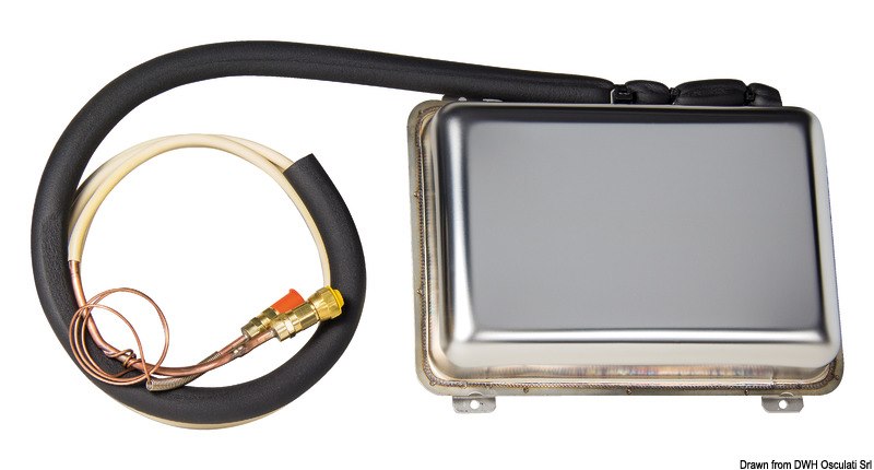 Evaporatore con giunti rapidi e termostato da collegare a 50.932.00/02