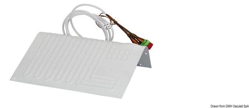 Evaporatore con giunti rapidi e termostato da collegare a 50.932.00/02