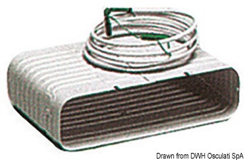 Evaporatore con giunti rapidi e termostato da collegare a 50.932.00/02