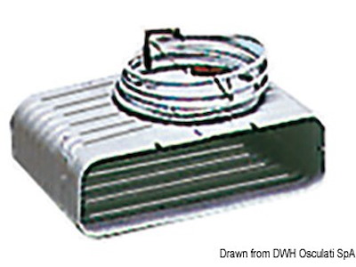 Evaporatore con giunti rapidi e termostato da collegare a 50.932.00/02
