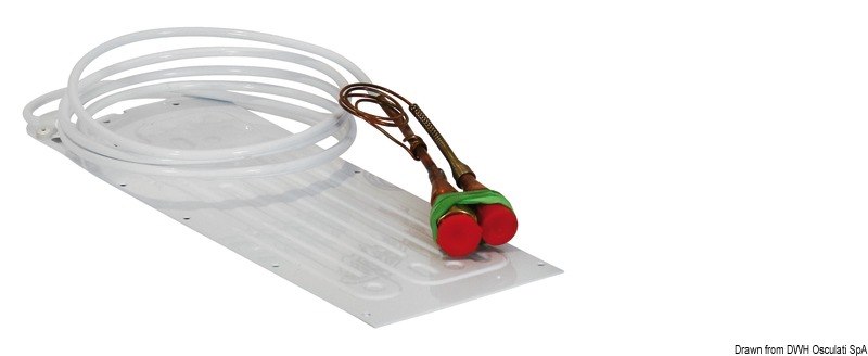 Evaporatore con giunti rapidi e termostato da collegare a 50.932.00/02