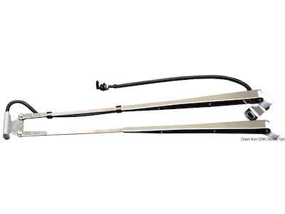 Braccio telescopico semplice e a pantografo per motore 30 W - 19.183.01/02