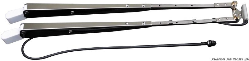 Braccio a pantografo per motore 50 W - 19.184.01/02