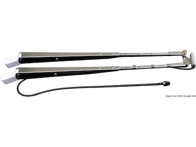 Braccio a pantografo per motore 50 W - 19.184.01/02