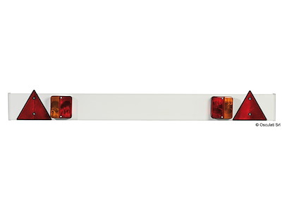 Barra posteriore in plastica con luci 120 cm 