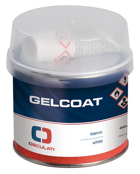 Gel coat  bianco "4 in 1" Osculati 200 g L7100 + BPO