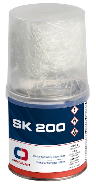 Mini kit resina SK 200 200 g M2148 M2137 + BPO