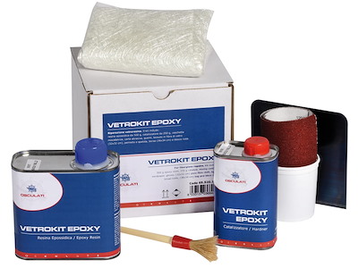 Kit Riparazione vetroresina Epoxy 500 g 