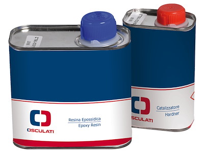Resina epossidica 500 gr + indurente 250 gr 