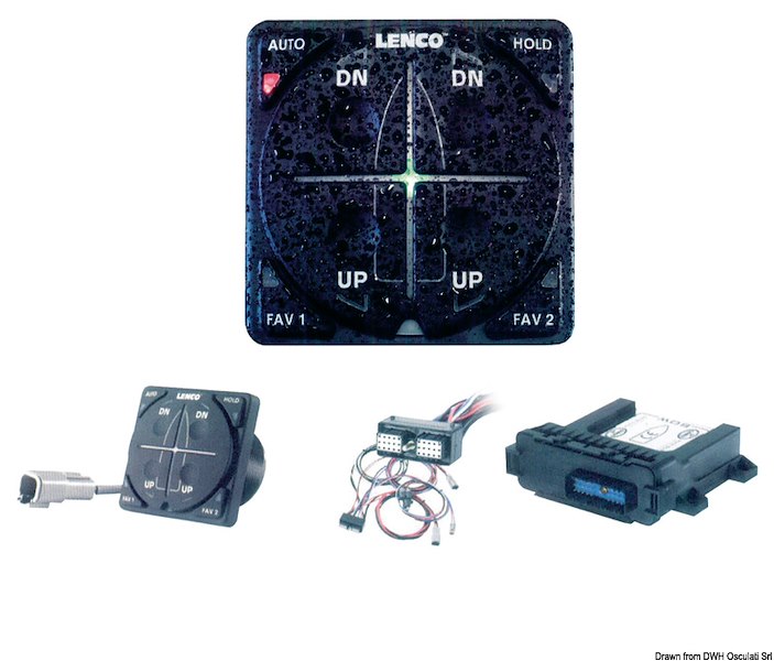 Correttore Lenco doppio cilindro no GPS/NMEA 2000 
