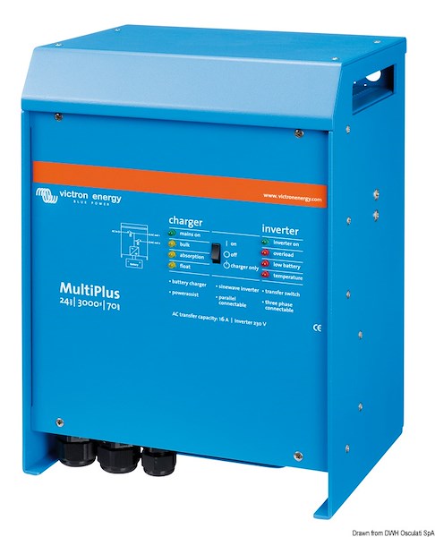Sistema combinato VICTRON MULTIPLUS - Caricabatteria + Inverter