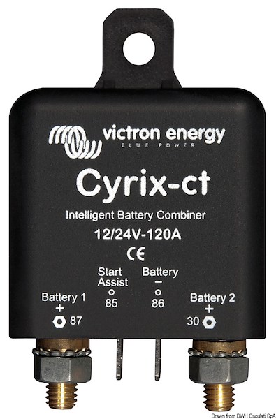 Parallelatore di batteria VICTRON Cyrix-I