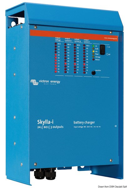 Caricabatteria VICTRON Skylla-i 24 V microprocessore