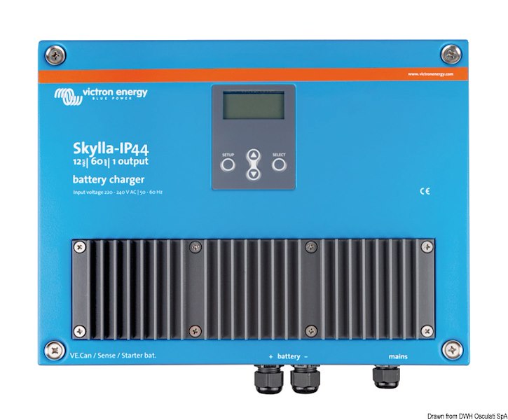 Caricabatteria VICTRON Skylla IP65 a microprocessore