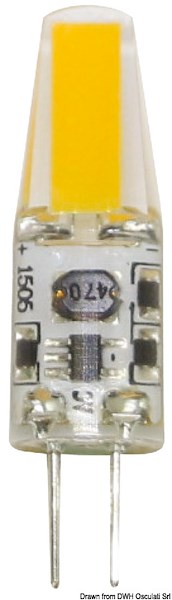 Lampadina LED G4 luce 360° 12V 
