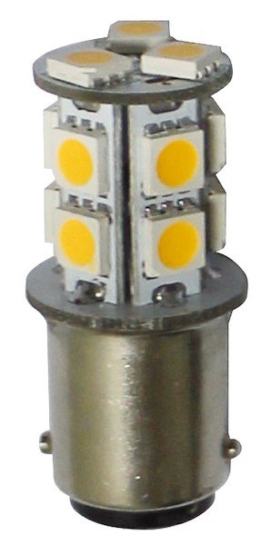 Lampadina LED SMD zoccolo BA15D per faretti