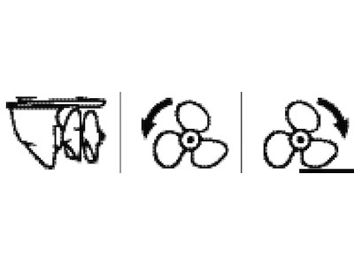 Eliche acciaio inox a 3 pale per DP 280/290 tipo C