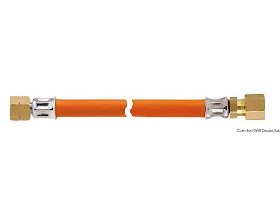 Tubi G 1/4 LH x RVS 8