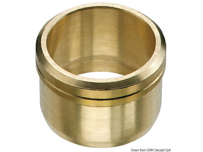 Ogiva in ottone per tubo rame 8 mm (blister 5 pz.) 